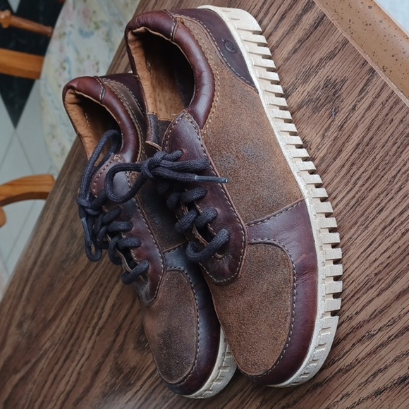 Born Shoes - Born BEGA Brown Siena Rafter Shoes Size 7